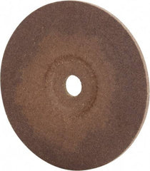 Cratex - 24 Grit, 7" Wheel Diam, 1/4" Wheel Thickness, 7/8" Arbor Hole, Type 27 Depressed Center Wheel - Aluminum Oxide, Resinoid Bond, Compatible with Angle Grinder - Exact Tool & Supply