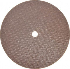 Cratex - 3" Diam 1/4" Hole 80 Grit Fiber Disc - Medium Grade, Aluminum Oxide - Exact Tool & Supply
