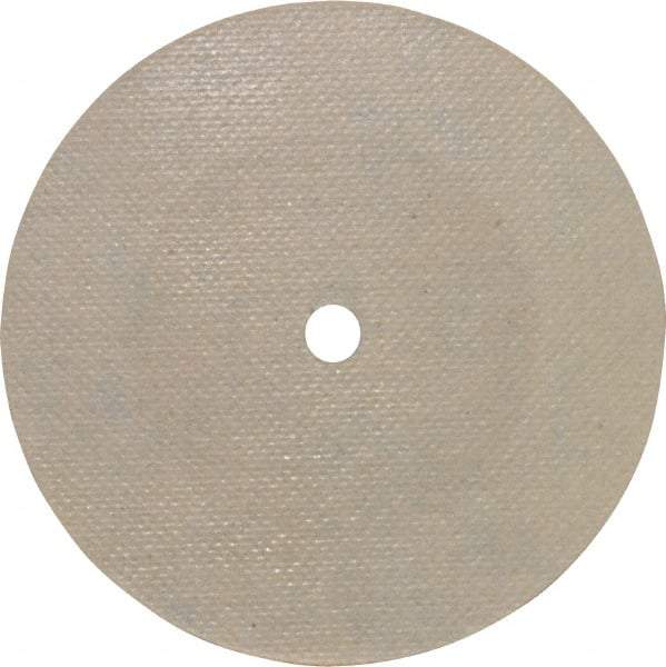 Cratex - 3" Diam 1/4" Hole 80 Grit Fiber Disc - Medium Grade, Aluminum Oxide - Exact Tool & Supply