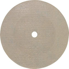 Cratex - 3" Diam 1/4" Hole 80 Grit Fiber Disc - Medium Grade, Aluminum Oxide - Exact Tool & Supply