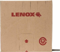 Lenox - 1/2" x 100' x 0.035" Bi-Metal Band Saw Blade Coil Stock - 10 TPI, Toothed Edge, Straight Form, Raker Set, Flexible Back, Constant Pitch, Contour Cutting - Exact Tool & Supply