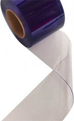 Aleco - Clear Replacement Vinyl Strip Standard Dock Curtain Strips - 24" Wide x 60' Long x 0.08" Thick, PVC - Exact Tool & Supply