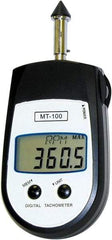 SHIMPO - Tachometers Type: Contact Minimum Measurement (RPM): 1.00 - Exact Tool & Supply