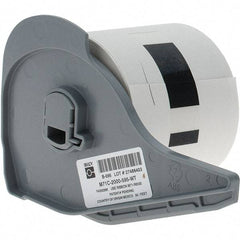 Brady - 600" Long, Vinyl Tape - 2"X50 WHITE VINYL LABEL FILM - Exact Tool & Supply