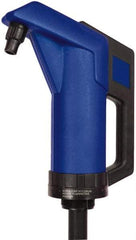 Tuthill - 3/4" Outlet, Polypropylene Hand Operated Piston Pump - 11 oz per Stroke, 22" OAL, For Diesel Exhaust Fluid - Exact Tool & Supply