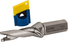 Iscar - 3/4" to 0.783" Diam, 3xD, 2.24" Max Depth, 1" Shank Diam, 5.63" OAL, Replaceable-Tip Drill - FCP, ICK, ICK-2M, ICM, ICP, iCP-2M Insert, 03634367 Toolholder, Series SumoCham - Exact Tool & Supply