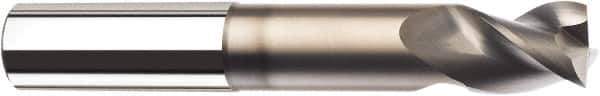 SGS - 20mm, 3 Flute, Single End, Solid Carbide, 4mm Corner Radius End Mill - 150mm OAL, 38° Helix, Right Hand Flute, 25mm LOC, Right Hand Cut, 65mm Extended Reach - Exact Tool & Supply