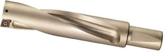 Sumitomo - 89mm Max Drill Depth, 4xD, 21.5mm Diam, Indexable Insert Drill - 2 Inserts, 25mm Shank Diam, Straight Shank - Exact Tool & Supply
