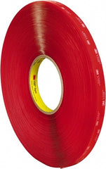 3M - 1/4" x 36 Yd Acrylic Adhesive Double Sided Tape - Exact Tool & Supply