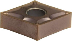 Sumitomo - CNMG431 ESU Grade AC530U Carbide Turning Insert - TiAlN/AlCrN Finish, 80° Diamond, 1/2" Inscr Circle, 3/16" Thick, 1/64" Corner Radius - Exact Tool & Supply
