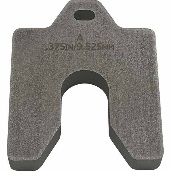 Maudlin Products - Metal Shim Stock Type: Slotted Shim Material: Stainless Steel - Exact Tool & Supply