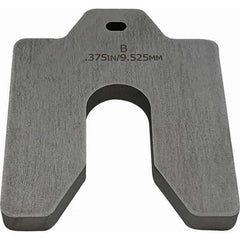 Maudlin Products - Metal Shim Stock Type: Slotted Shim Material: Stainless Steel - Exact Tool & Supply