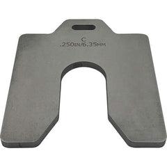 Maudlin Products - Metal Shim Stock Type: Slotted Shim Material: Stainless Steel - Exact Tool & Supply