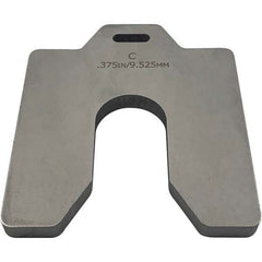 Maudlin Products - Metal Shim Stock Type: Slotted Shim Material: Stainless Steel - Exact Tool & Supply
