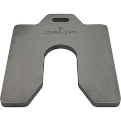 Maudlin Products - Metal Shim Stock Type: Slotted Shim Material: Stainless Steel - Exact Tool & Supply