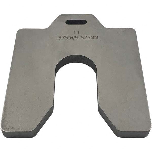 Maudlin Products - Metal Shim Stock Type: Slotted Shim Material: Stainless Steel - Exact Tool & Supply