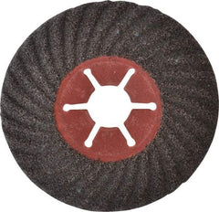 Value Collection - 4-1/2" Diam 7/8" Hole 36 Grit Fiber Disc - Very Coarse Grade, Aluminum Oxide, 13,300 Max RPM - Exact Tool & Supply