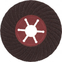 Value Collection - 4-1/2" Diam 7/8" Hole 60 Grit Fiber Disc - Medium Grade, Aluminum Oxide, 13,300 Max RPM - Exact Tool & Supply