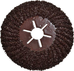Value Collection - 5" Diam 7/8" Hole 16 Grit Fiber Disc - Very Coarse Grade, Aluminum Oxide, 12,000 Max RPM - Exact Tool & Supply