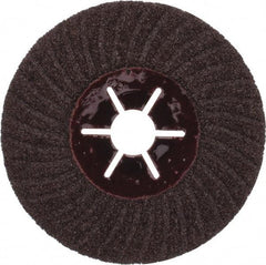 Value Collection - 5" Diam 7/8" Hole 36 Grit Fiber Disc - Very Coarse Grade, Aluminum Oxide, 12,000 Max RPM - Exact Tool & Supply