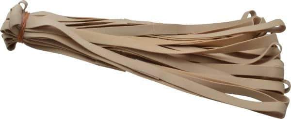 Value Collection - 28 Inch Circumference, 1/2 Inch Wide, Light Duty Rubber Band Strapping - 27 Pieces - Exact Tool & Supply