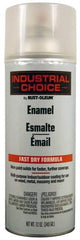 Rust-Oleum - Crystal Clear, Enamel Spray Paint - 8 to 12 Sq Ft per Can, 12 oz Container - Exact Tool & Supply