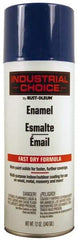 Rust-Oleum - Safety Blue, Enamel Spray Paint - 8 to 12 Sq Ft per Can, 12 oz Container - Exact Tool & Supply