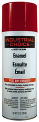 Rust-Oleum - Cherry Red, Gloss, Enamel Spray Paint - 8 to 12 Sq. Ft. per Can, 16 Ounce Container, Use on Drums, Equipment and Color Coding, Furniture, Ladders, Lockers, Motors, Stenciling, Tools - Exact Tool & Supply