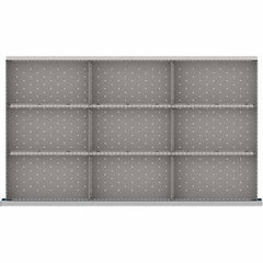 LISTA - 9-Compartment Drawer Divider Layout for 3.15" High Drawers - Exact Tool & Supply
