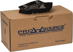 PRO-SOURCE - 1.55 mil Thick, Heavy-Duty Trash Bags - 43" Wide x 48" High, Black - Exact Tool & Supply