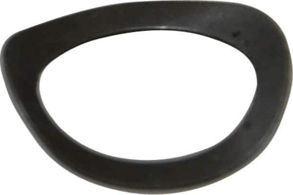 Gardner Spring - 5/16" Bolt, 0.331" ID, Grade 1074 Steel, Curved Disc Spring - 0.49" OD, 0.077" High, 0.008" Thick - Exact Tool & Supply