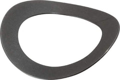 Gardner Spring - 5/8" Bolt, 0.663" ID, Grade 1074 Steel, Curved Disc Spring - 0.98" OD, 0.169" High, 0.014" Thick - Exact Tool & Supply