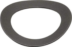 Gardner Spring - 5/8" Bolt, 0.663" ID, Grade 1074 Steel, Curved Disc Spring - 0.98" OD, 0.118" High, 0.021" Thick - Exact Tool & Supply