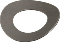 Gardner Spring - #10 Bolt, 0.2" ID, Grade 301 Stainless Steel, Curved Disc Spring - 0.37" OD, 0.047" High, 0.009" Thick - Exact Tool & Supply