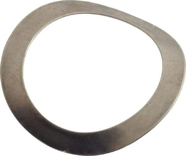 Gardner Spring - 3/4" Bolt, 0.8" ID, Grade 301 Stainless Steel, Curved Disc Spring - 1.103" OD, 0.185" High, 0.016" Thick - Exact Tool & Supply