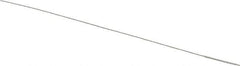 Made in USA - 0.032" Diam Helical Nylon Tube Brush - 0.008" Filament Diam, 1/2" Brush Length, 4" OAL, 0.026" Diam Stainless Steel Shank - Exact Tool & Supply