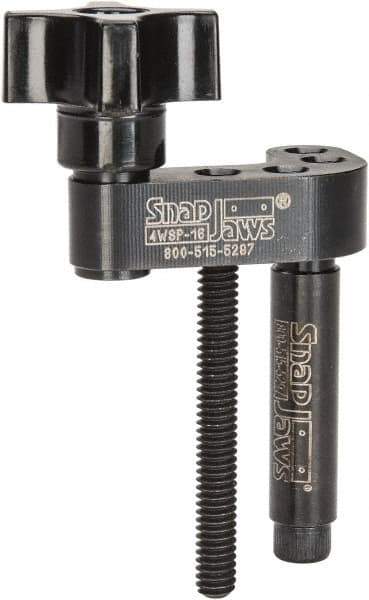 Snap Jaws - 6 Piece Vise Work Stop - Steel - Exact Tool & Supply