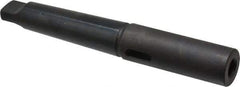 Collis Tool - MT1 Inside Morse Taper, MT3 Outside Morse Taper, Extension Morse Taper to Morse Taper - 6-15/16" OAL, Steel - Exact Tool & Supply