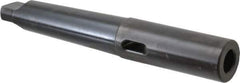 Collis Tool - MT2 Inside Morse Taper, MT4 Outside Morse Taper, Extension Morse Taper to Morse Taper - 8-9/16" OAL, Steel - Exact Tool & Supply