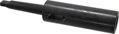 Collis Tool - MT3 Inside Morse Taper, MT2 Outside Morse Taper, Extension Morse Taper to Morse Taper - 7-3/4" OAL, Steel - Exact Tool & Supply