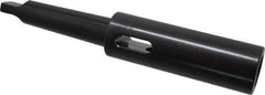 Collis Tool - MT3 Inside Morse Taper, MT3 Outside Morse Taper, Extension Morse Taper to Morse Taper - 8-1/2" OAL, Steel - Exact Tool & Supply