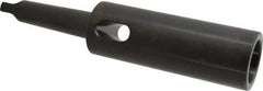 Collis Tool - MT5 Inside Morse Taper, MT4 Outside Morse Taper, Extension Morse Taper to Morse Taper - 11-13/16" OAL, Steel - Exact Tool & Supply