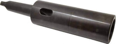 Collis Tool - MT6 Inside Morse Taper, MT5 Outside Morse Taper, Extension Morse Taper to Morse Taper - 16-1/4" OAL, Steel - Exact Tool & Supply