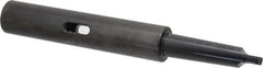 Collis Tool - MT3 Inside Morse Taper, MT3 Outside Morse Taper, Extension Morse Taper to Morse Taper - 11-1/4" OAL, Steel - Exact Tool & Supply
