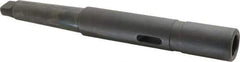 Collis Tool - MT4 Inside Morse Taper, MT3 Outside Morse Taper, Extension Morse Taper to Morse Taper - 12-11/16" OAL, Steel - Exact Tool & Supply
