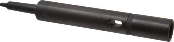 Collis Tool - MT4 Inside Morse Taper, MT3 Outside Morse Taper, Extension Morse Taper to Morse Taper - 15-15/16" OAL, Steel - Exact Tool & Supply