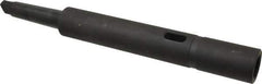 Collis Tool - MT4 Inside Morse Taper, MT4 Outside Morse Taper, Extension Morse Taper to Morse Taper - 16-15/16" OAL, Steel - Exact Tool & Supply