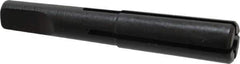 Collis Tool - #12 Inch Tap, 29/32 Inch Tap Entry Depth, MT1 Taper Shank, Split Sleeve Tapping Driver - 3/16 Inch Projection, 0.22 Inch Tap Shank Diameter, 0.165 Inch Tap Shank Square - Exact Tool & Supply