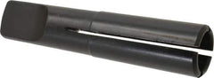 Collis Tool - 7/8 Inch Tap, 1-29/32 Inch Tap Entry Depth, MT3 Taper Shank, Split Sleeve Tapping Driver - 1/4 Inch Projection, 0.697 Inch Tap Shank Diameter, 0.523 Inch Tap Shank Square - Exact Tool & Supply