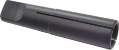 Collis Tool - 1-1/8 Inch Tap, 2-9/64 Inch Tap Entry Depth, MT4 Taper Shank, Split Sleeve Tapping Driver - 3/8 Inch Projection, 0.896 Inch Tap Shank Diameter, 0.672 Inch Tap Shank Square - Exact Tool & Supply